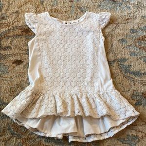 Little girls cotton knit top sz 4T